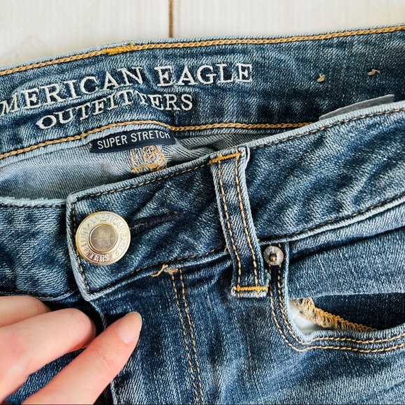 AEO Ripped Stretchy Jean - Picture 4 of 5